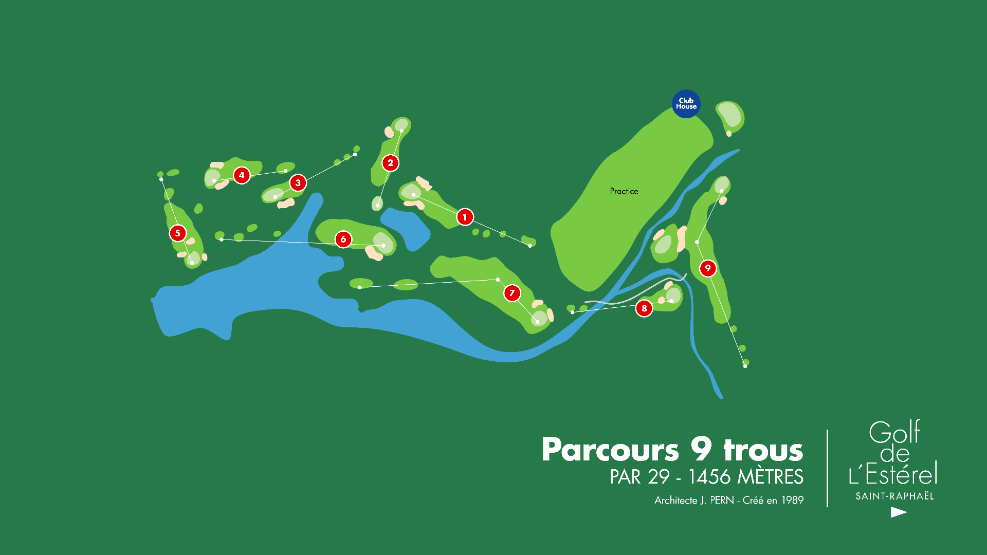 Golf de l Estérel Parcours 9 Trous