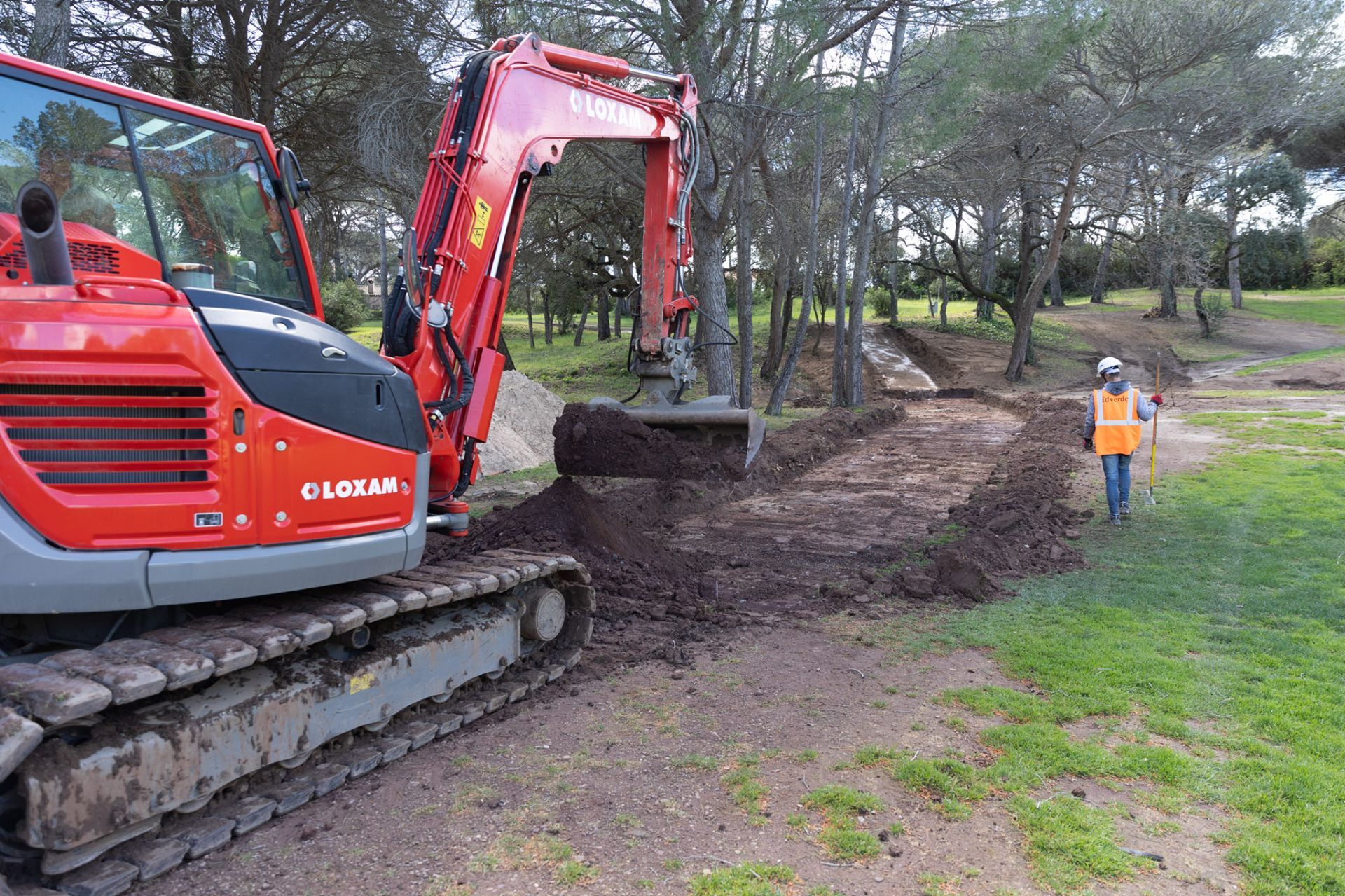 Golf de l Estérel Actualités TRAVAUX DE REHABILITATION DES PARCOURS