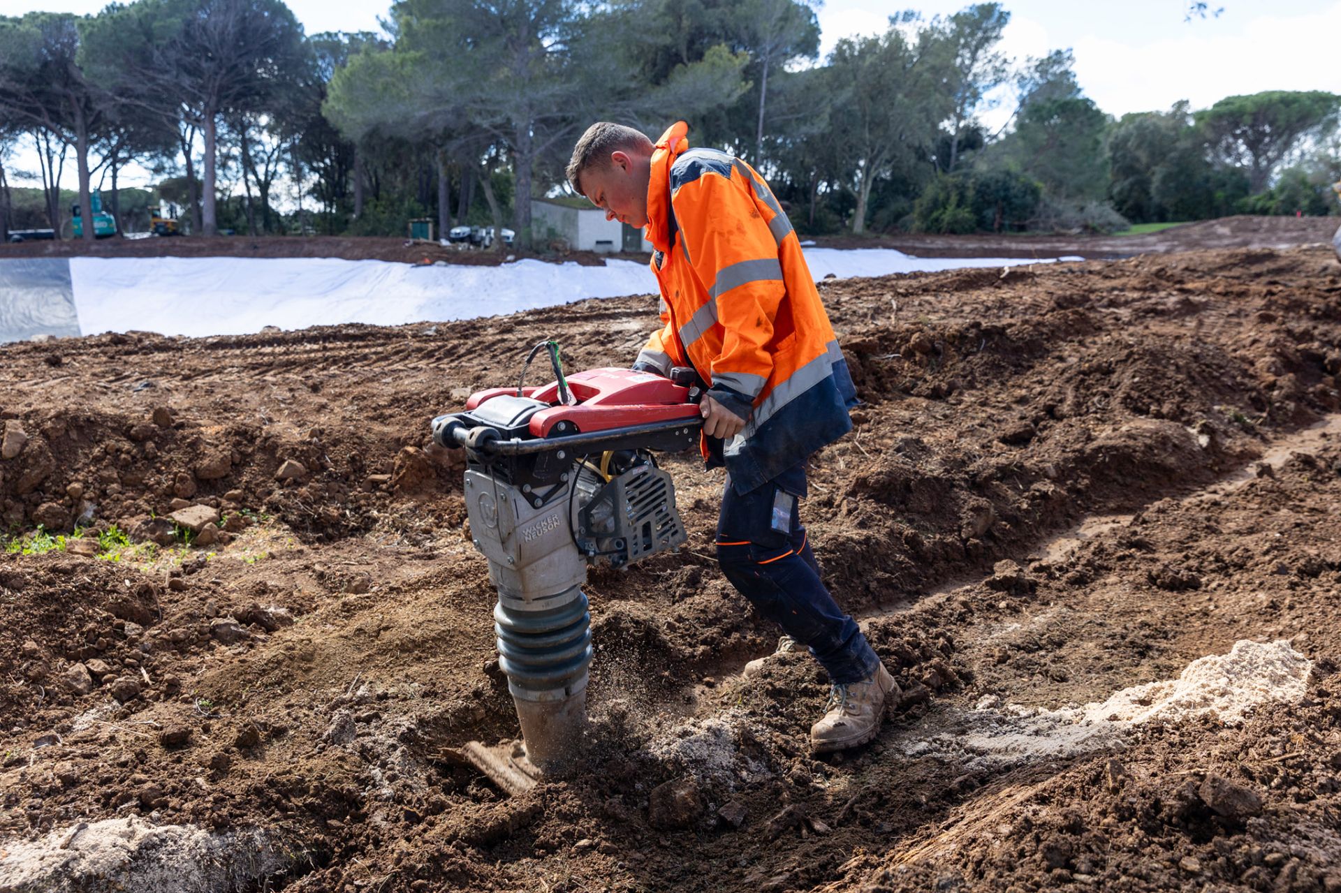 Golf de l Estérel Actualités TRAVAUX DE REHABILITATION DES PARCOURS