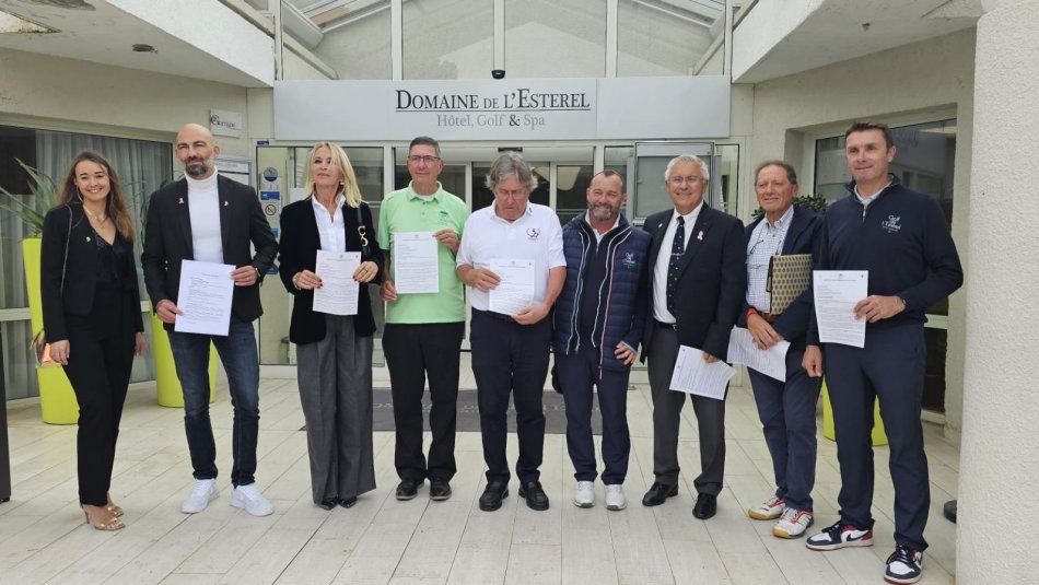 INAUGURATION DE L'ECOLE HANDIGOLF DE L'ESTEREL