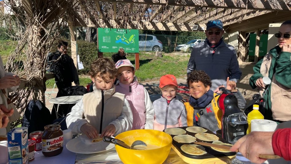 CHANDELEUR ET "CRÊPES PARTY" POUR L'ECOLE DE GOLF DE L'ESTEREL