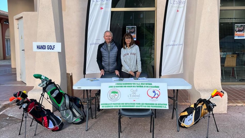 LE GOLF DE L'ESTEREL ET L'A.S. GOLF ESTEREL ETAIENT PRESENTS AU FORUM DU HANDICAP